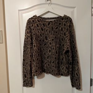Zara Cheetah sweater